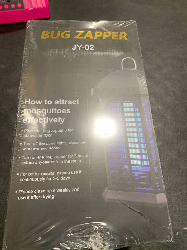 Photo 1 of Bug Zapper Outdoor, 4200V Electric Mosquito Zapper, Bug Zapper Outdoor, Fly Traps, Fly Zapper, Mosquito Killer Indoor 3 Prong Plug, 90-130V, ABS Plastic Outer