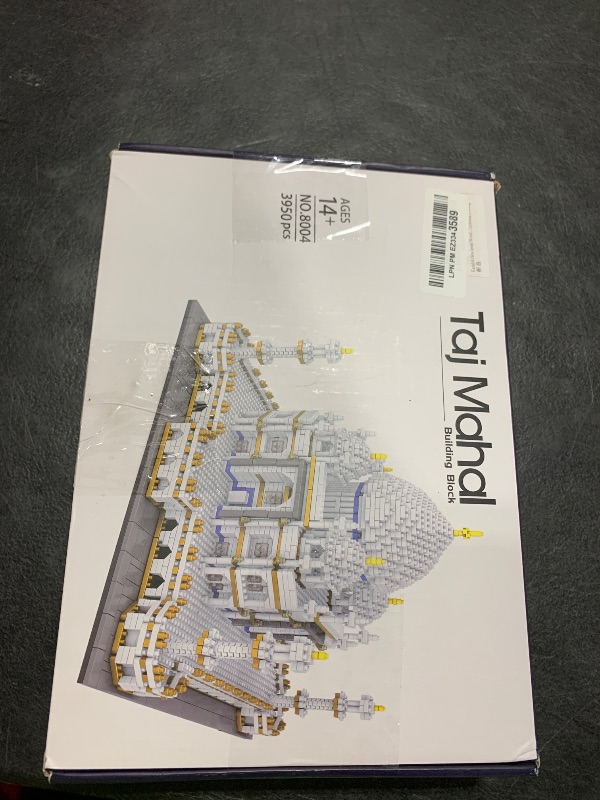 Photo 1 of Kadablk Architechture Series for Adults and Teens,Taj Mahal Building Set,Model Contruction Kit 3950 PCS,Micro Block Set,New Seven Wonders,Landmark Model