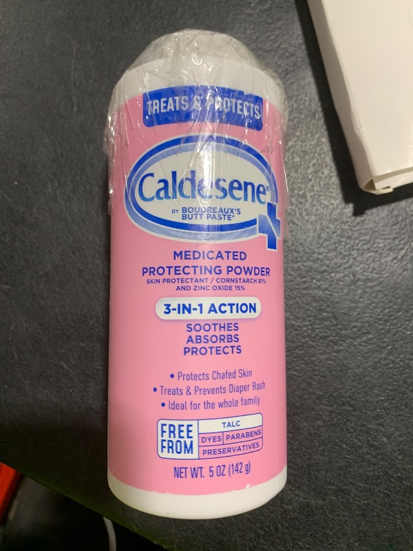 Photo 1 of Caldesene Medicated Protecting Body Powder with Zinc Oxide and Cornstarch, Talc-Free Baby Powder Soothes & Protects, 5 Oz.