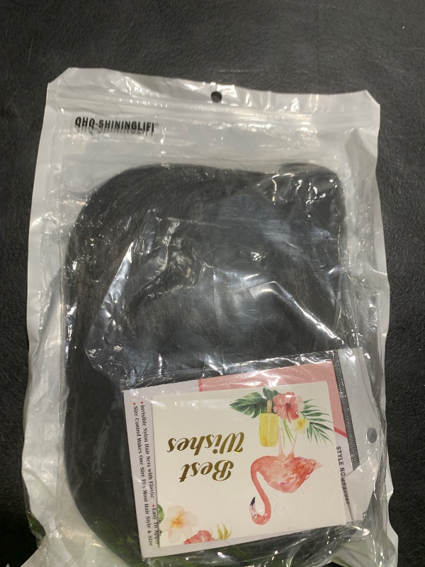 Photo 1 of QHQ-SHININGLIFI Black Short Hanako-kun Cosplay Wig & 1 Hair Net Cap, for Anime After School: The Darker Side of the School Theme Costume Party; 33BK