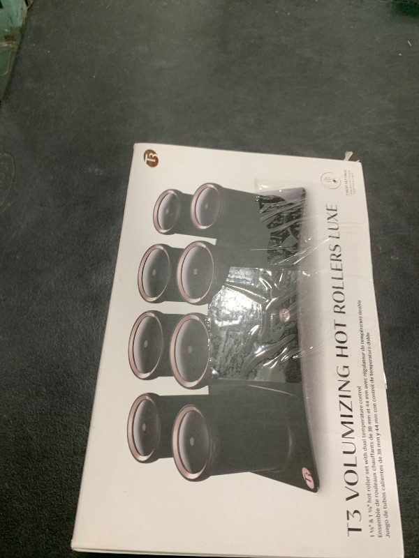 Photo 1 of T3 - Volumizing Hot Rollers LUXE | Premium Hair Curler Set for Long Lasting Volume, Body & Shine | Set of 8-4 XL (1.75") & 4 Large (1.5”)
