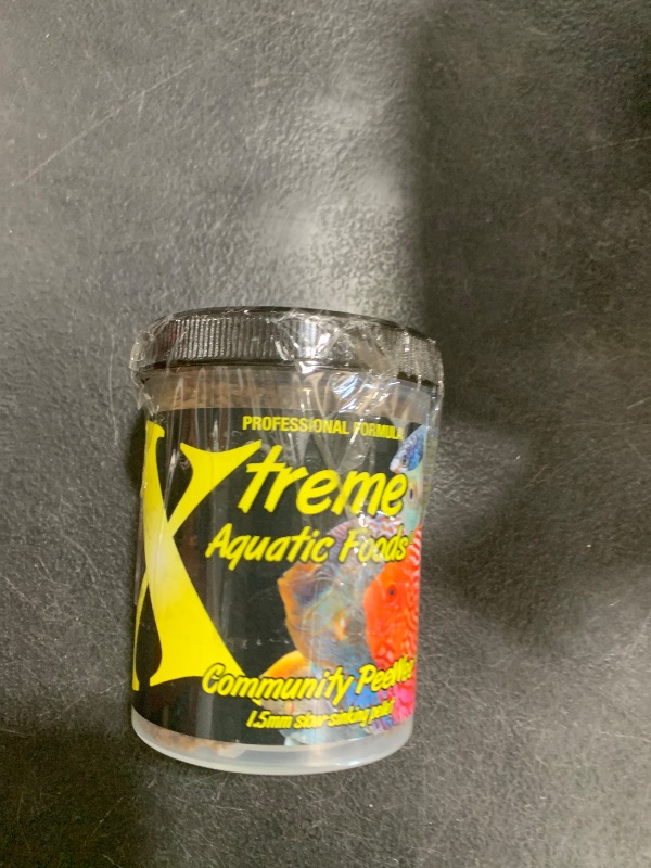 Photo 1 of Xtreme Community Peewee 1.5mm Pellets: Slow Sinking & Ideal for Community Fish - Boosts Immune & Digestive Health, Enhances Color & Energy, Max Protein Fish Food – USA Farm Grown (5oz)
