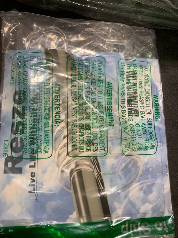 Photo 1 of Resze 24 PCS Shower Curtain Rings, Plastic Clear Shower Curtain Hooks, C-Shaped Rings Hook Hanger Bathroom Shower Window Rod