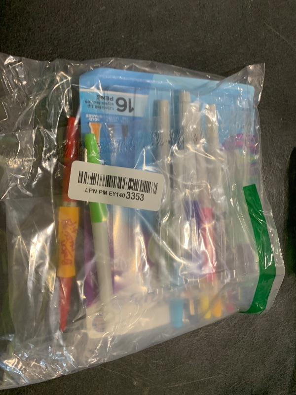 Photo 1 of Paper Mate Flair Pens Felt Tip Pens Bold Tip (1.2 mm) Assorted Colors 16 Count