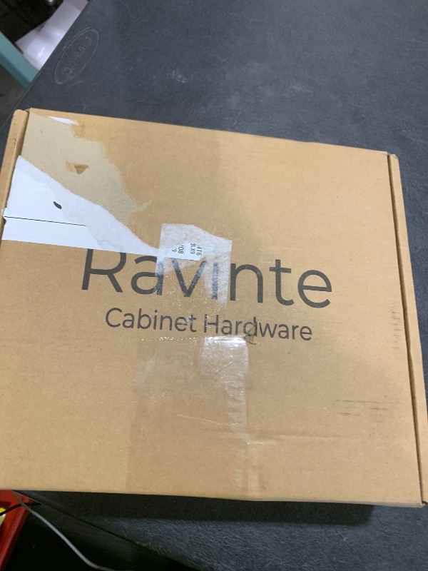 Photo 1 of Ravinte 45 Pack | 7.38'' Cabinet Pulls Matte Black Stainless Steel Kitchen Drawer Pulls Cupboard Pulls Cabinet Handles 7.38”Length with 5” Hole Center