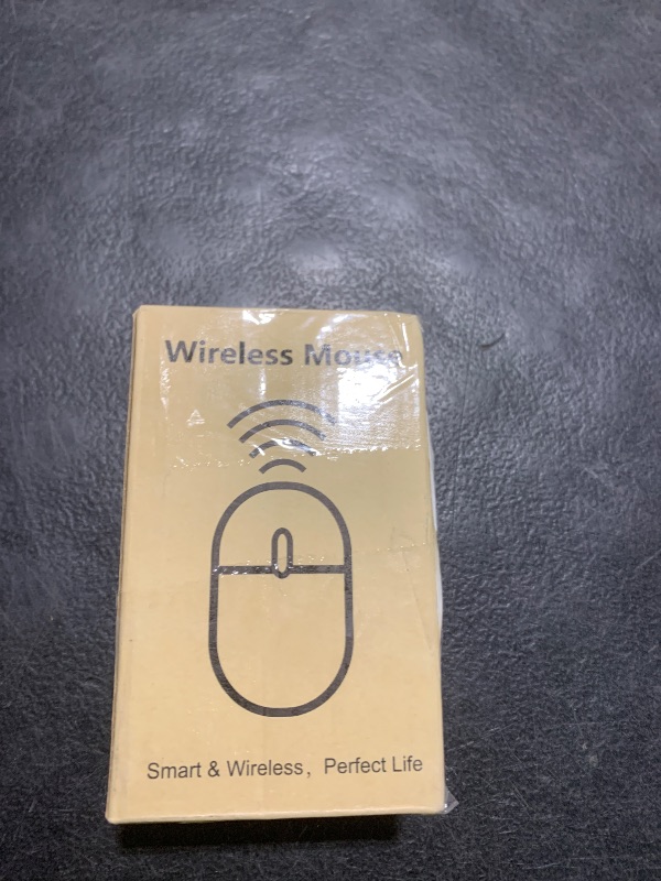 Photo 1 of KARFUN Wireless Mouse, Backlit LED Portable Slim Computer Mouses for Laptop, PC, Computer, MacBook, iPad, Chromebook, Notebook, 2.4G Rechargeable Wireless Mouse (Light Purple)