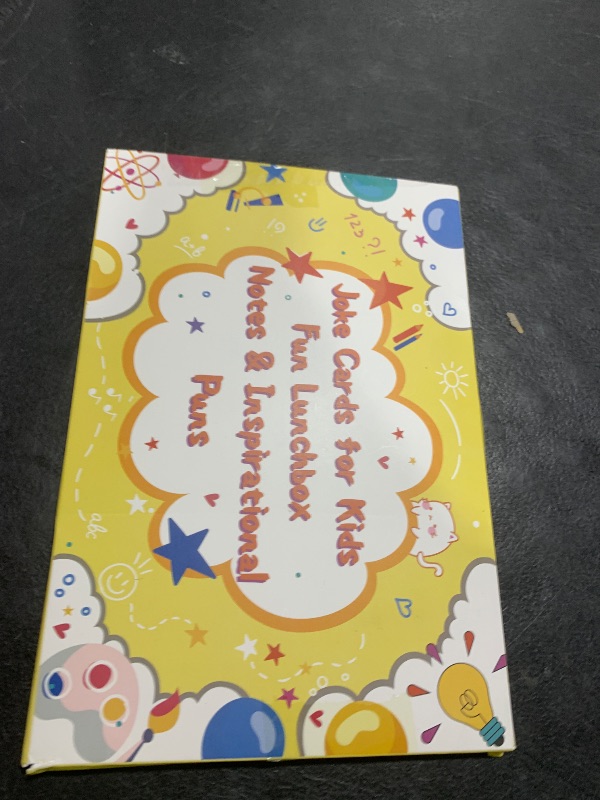 Photo 1 of 160 Joke Cards for Kids Lunch Box Jokes for Kids, Inspirational Lunch Notes for Boys Girls Students School Notes Jokes Cards with 80 Reward Stickers for Teacher