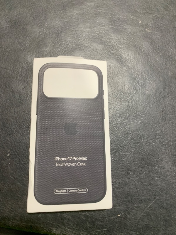 Photo 1 of Apple iPhone 17 Pro Max TechWoven Case with MagSafe - Black ???????