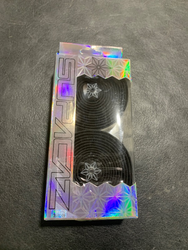 Photo 1 of Supacaz Super Sticky Kush Single Color Handlebar Tape, Black
