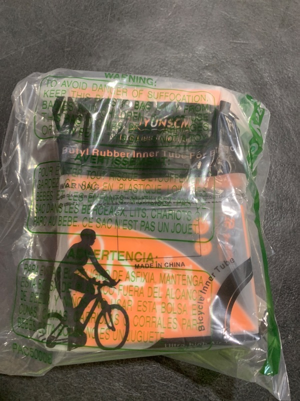 Photo 1 of 2-PCS 700x35C/38C/40C/42C/43C Bike Tubes AV48mm Schrader Valve 35/43-622 Inner Tube 700C Bicycle Tubes Compatible with 700 x 35C 700x38C 700x40C 700x42C 700x43c Bike Tire Tubes (G-145)