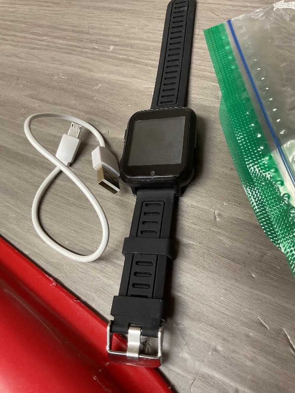 Photo 1 of Kids Game Smart Watch, with 24 Games HD Touchscreen Video Camera Music Player Pedometer Flashlight Alarm Clock Storybook, Birthday Gifts for 5-12 Year Olds Boys Include Screen Protector Black