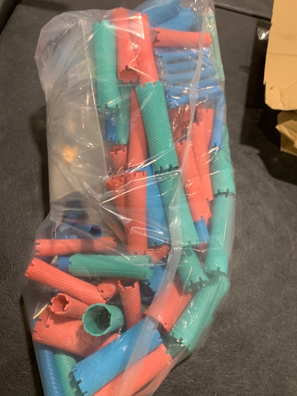 Photo 1 of 100 Pcs Perm Rods Set for Short & Long Hair, Large Curlers & Rollers for Women and Men, Cold Wave Curling Kit Permanent Bar with Multiple Sizes, Hairdressing Tools for Home Curly, Fluffy, Wavy Style