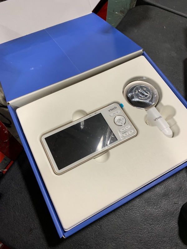 Photo 1 of VTech V-Care VC2105 1080p FHD Over-The Crib Mount Smart Baby Monitor 5” 720p LCD Screen,Table Stand,Remote Access,Versatile Placement,Intelligence Detection, Sleep Analysis,18hrs Recording,with WiFi