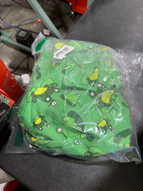 Photo 1 of NACOCO Large Dog Raincoat Adjustable - Pet Frog Water Proof Clothes Lightweight Rain Jacket Poncho Hoodies with Strip Reflective Green (XL, Green Frog)