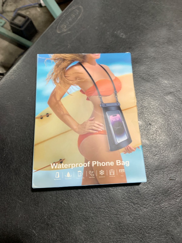 Photo 1 of 2L Large Waterproof Phone Pouch - [Oversized] [Floating] Waterproof Pouch for iPhone Galaxy Google and More, IPX8 Waterproof Dry Bag for Beach Vacation Belongings