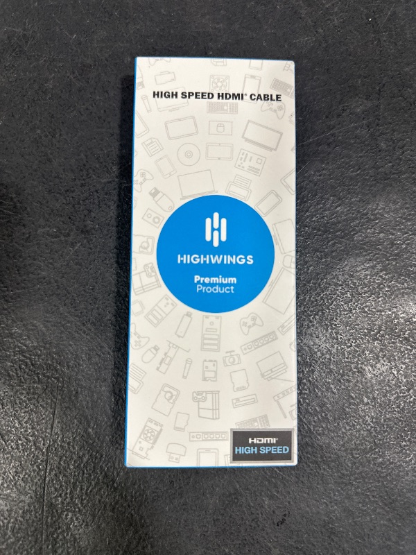 Photo 1 of Highwings 4K Display Port to HDMI Adapter, Uni-Directional DP 1.2 Computer to HDMI 2.0 Screen, Display Port to HDMI Adapter (Male to Female), SR Anti-Break, No Latch, for Dell HP AMD NVIDIA, Passive