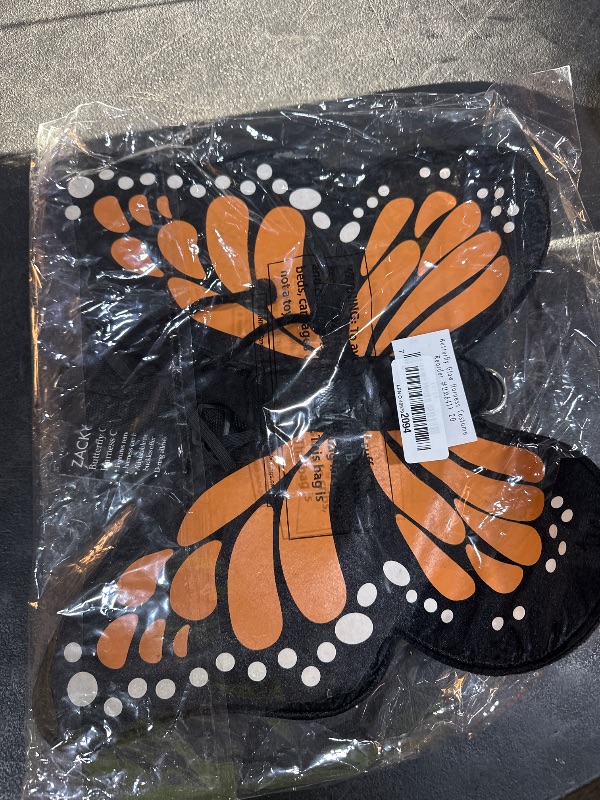 Photo 1 of Zack & Zoey Butterfly Glow Harness Costume for Dogs, Large