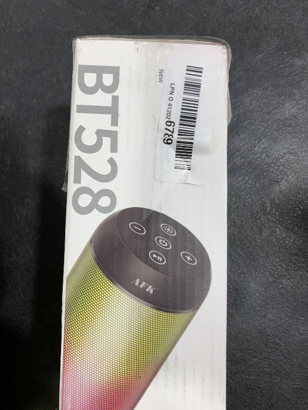Photo 1 of AFK Portable Bluetooth Wireless Speaker, Loud Speaker Stereo Sound for Party, Home, Outdoor Black