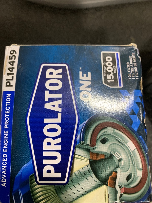 Photo 1 of Purolator PL14459 PurolatorONE Advanced Engine Protection Spin On Oil Filter Compatible With Hyundai Elantra, Sonata, Tucson, Accent, Sante Fe, Kia Soul, Optima, Sportage, Sorento and Honda Accord
