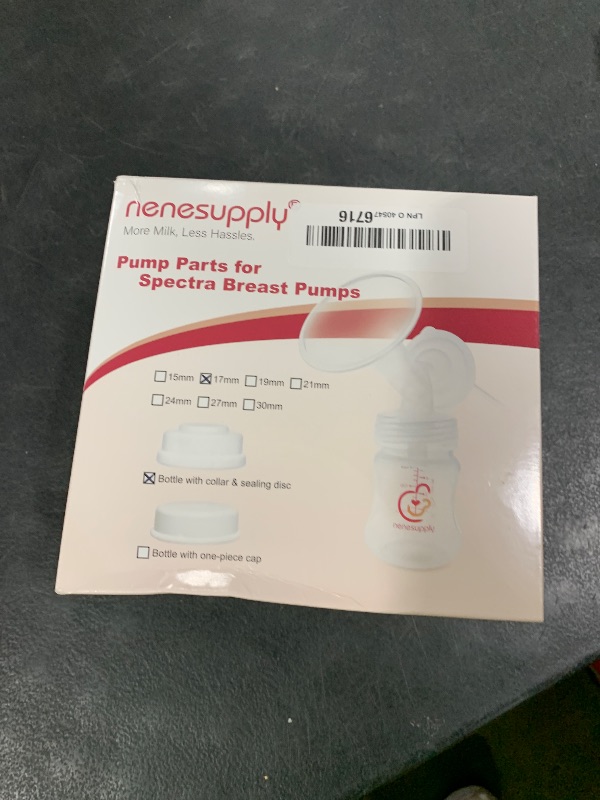 Photo 1 of Nenesupply Pump Parts Compatible with Spectra S2 S1 9 Plus Breast Pump to Replace Spectra Pump Parts S2 Accessories Flange 17mm Duckbill Valve Tubing Bottles Backflow Protector
