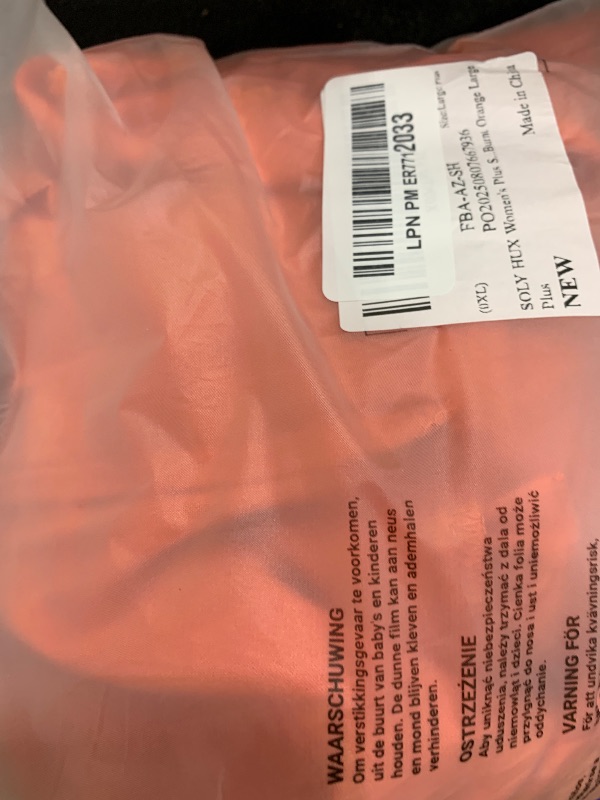 Photo 1 of SOLY HUX Women's Plus Size Blouse Swiss Dots V Neck Ruffle Sleeveless Vacation Casual Summer Tops Plain Burnt Orange Large Plus