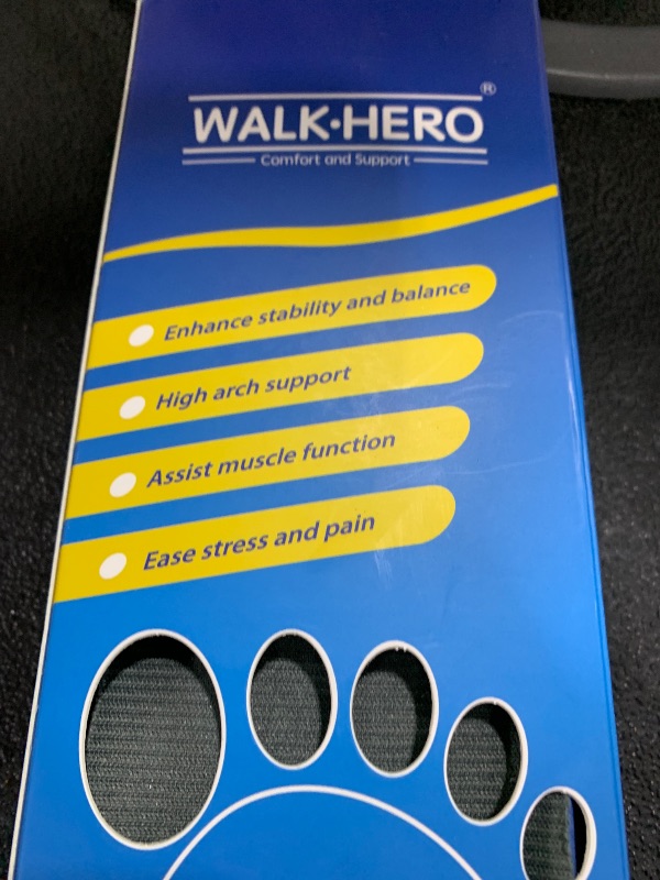 Photo 1 of Plantar Fasciitis Feet Insoles Arch Supports Orthotics Inserts Relieve Flat Feet, High Arch (Mens 7-7 1/2 | Womens 9-9 1/2)