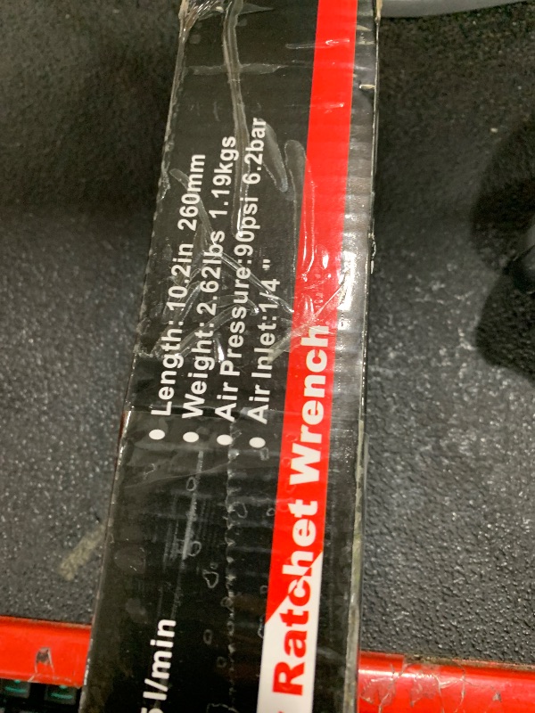 Photo 1 of BORNTUN Air Ratchet Wrench 1/2 Inch Inch Pneumatic Impact Spanner Heavy Duty Torque Drive (1/2 Inch)