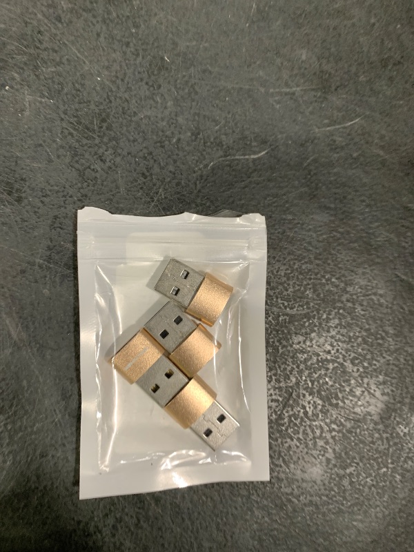 Photo 1 of Teslniher USB to USB C Adapter 4 Pack, USBC Female to A Male Adapter, Type C to USB A Charger Converter Compatible with iPhone 17 16 15 14, iPad Pro Air Mini, S24 S23