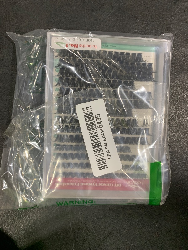 Photo 1 of FADVAN Cluster Lashes 224pcs Volume Lash Clusters 100D DIY Cluster Eyelash Extensions 8-16mm D-Curl Individual Lashes Clusters for DIY, Beginner Friendly