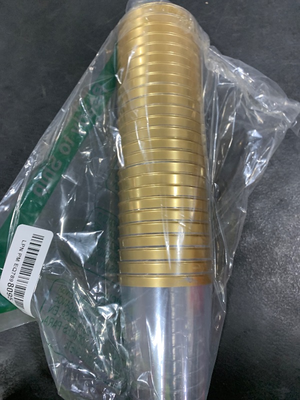 Photo 1 of R-kay Gold Plastic Cups, Heavy Duty 10 OZ Disposable cups, Plastic Cocktail Glasses For Party, 50 Pack Disposable Cocktail Glasses (50, Gold)