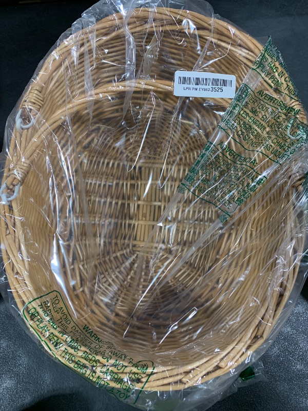 Photo 1 of Wicker Picnic Baskets with Handles.Kingwillow. (Natural)