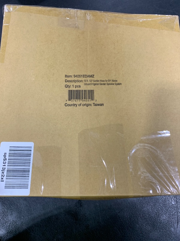 Photo 1 of Eden 94051 Rubber Garden Hose 1/2 in. x 50 ft, DIY Hose Set