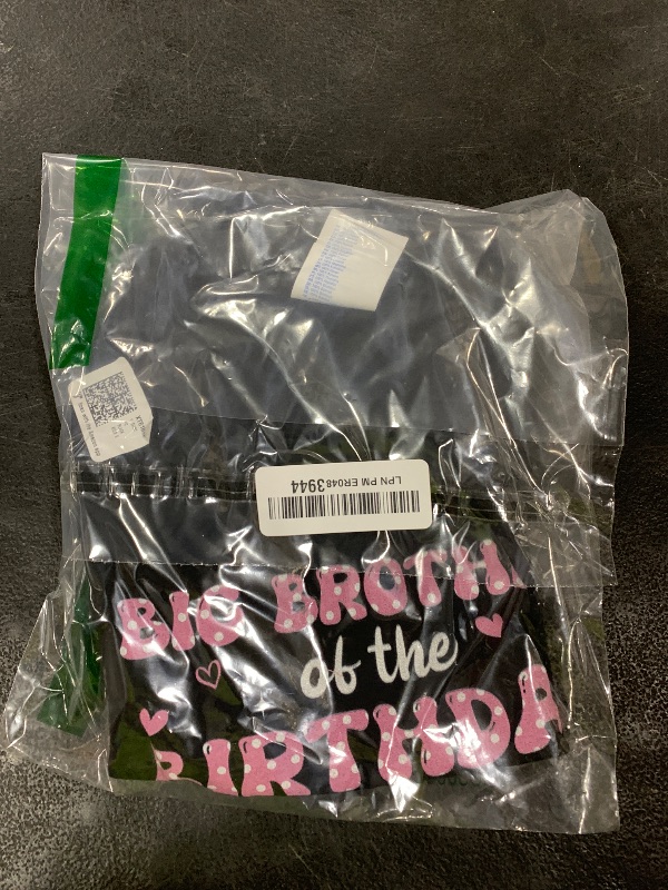 Photo 1 of Big Brother Of The Birthday Pink Girl Matching Family T-Shirt size XS