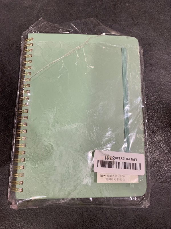 Photo 1 of Planner 2025-2026, Weekly and Monthly Calendar Academic Planner (July 2025 - June 2026), Hardcover Teacher School Student Agenda with Tabs, Ideal for School Office Supplies, A5 (6.3" x 8.5") - Green