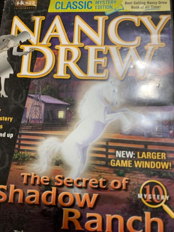 Photo 1 of Nancy Drew: The Secret of Shadow Ranch - PC