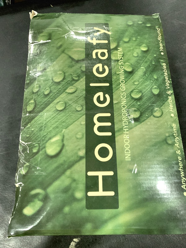 Photo 1 of Homeleafy Hydroponics Growing System Kit, 8 Pods Smart Indoor Herb Garden with WiFi App Control, Seeds Pod Kit,LED Grow Light,Stainless Steel Herbs Planter for Lettuce,Basil,Gardening Gifts