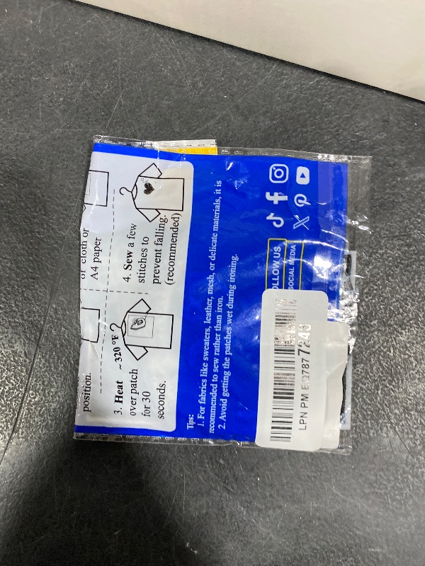 Photo 1 of ?U-Sky Sew or Iron on Embroidered Patches | Pirate Punk Skull & Crossbones White Black | 3D Embroidery Washable | Biker Rocker Gamer Decals | Jeans Jackets Caps Bags Hoodie Vest | 2.9"x2.7" 3PCs?