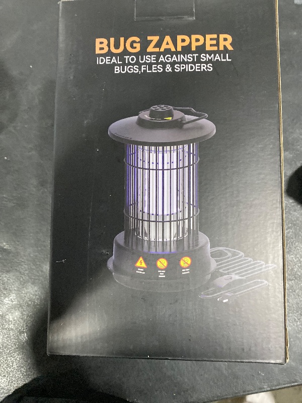 Photo 1 of Bug Zapper - Bug Zapper Outdoor & Indoor with Switch Fly Zapper 4200V Extension 6.56 Ft Cord Mosquito Zapper Outdoor Mosquito Killer Fly Traps Insect Killer for Backyard Patio Home Camping, Plug-in