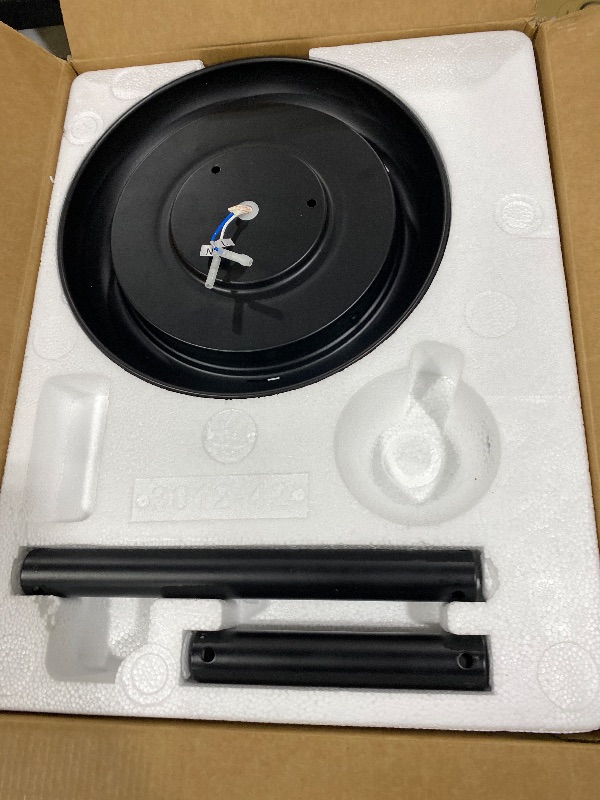 Photo 1 of 42 Inch Wet Rated Outdoor Ceiling Fan with Lights and Remote,IP65 Hanging Gazebo Fan with 3CCT 6-Speed DC Motor,Brown Waterproof Plug in Ceiling Fan with Cord for Patios Porch Pergola Pavilion