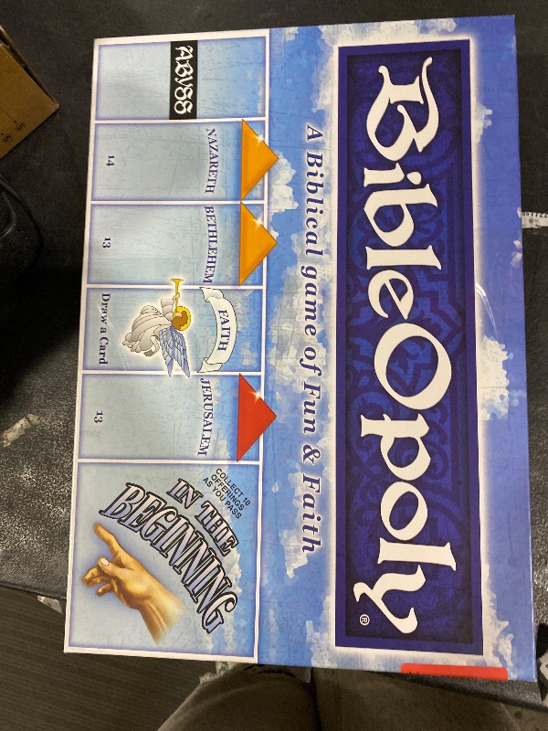 Photo 1 of Late for The Sky Bibleopoly, Blue