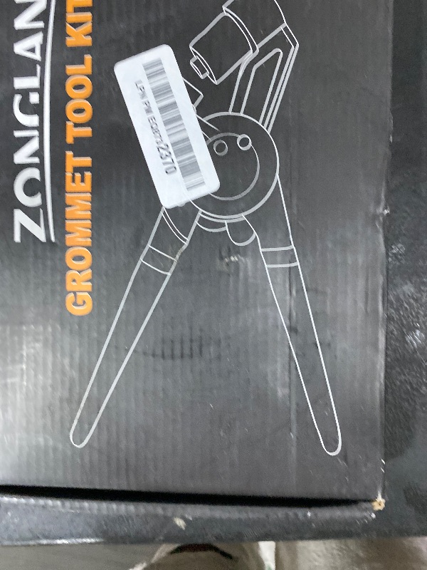 Photo 1 of Heavy Duty Grommet Tool Kit with 1/2 Inch Die and 300 Sets of 12MM Grommets,Handheld Manual Eyelet Tool Rivet Press Punch Pliers for Leather Canvas Fabric