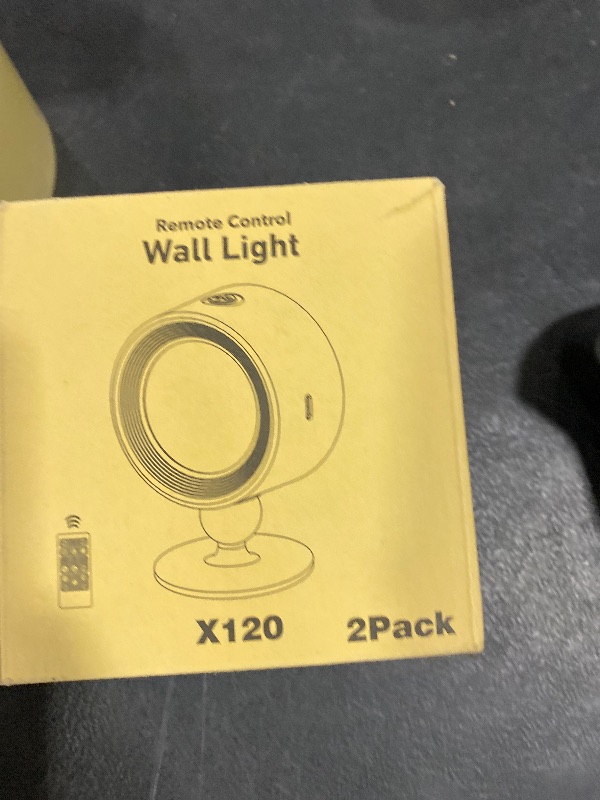 Photo 1 of Lightbiz LED Wall Lights 2 Pcs with Remote, Wall Sconces Lamp Rechargeable Battery Operated, 3 Color Temperatures & Dimmable Magnetic 360° Rotation Cordless for Bedroom Bedside