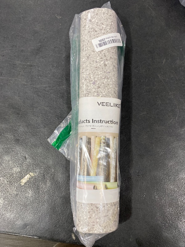Photo 1 of VEELIKE 15.7''x118'' Grey Granite Countertop Contact Paper Waterproof Granite Peel and Stick Countertops for Kitchen Grey Marble Wallpaper Self Adhesive Countertop Vinyl for Bathroom Cabinets Table