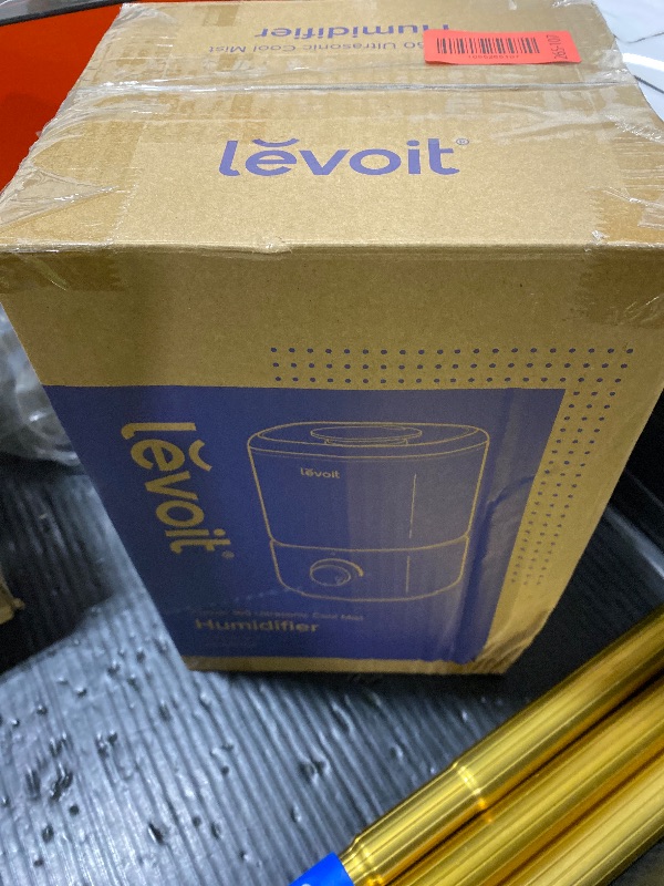 Photo 1 of LEVOIT Top Fill Humidifiers for Bedroom, 2.5L Tank for Large Room, Easy to Fill & Clean, 28dB Quiet Cool Mist Air Humidifier for Home Baby Nursery & Plants, Auto Shut-off and BPA-Free for Safety, 25H