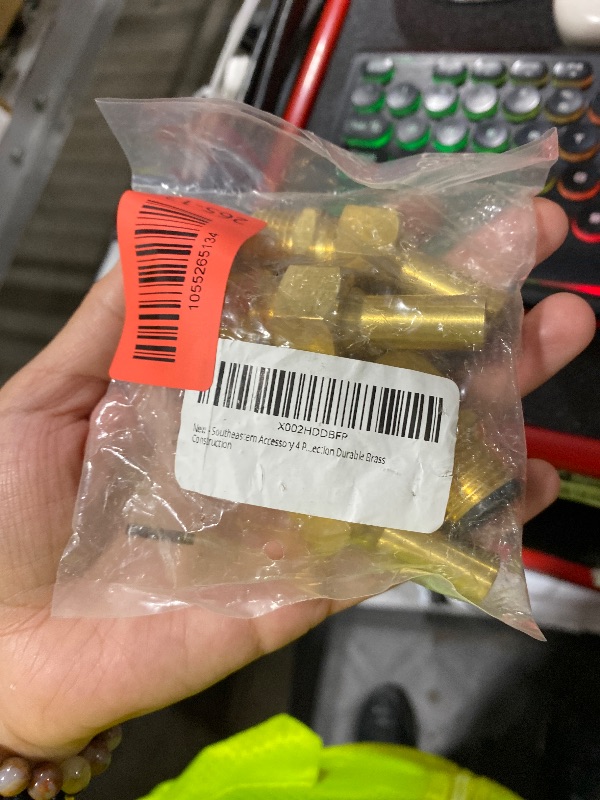 Photo 1 of Southeastern Accessory 4 Pack Swimming Pool Spa Brass Deck Jet Nozzle Replacement for R0560400 590041 1/2" NPT Threaded Connection Durable Brass Construction