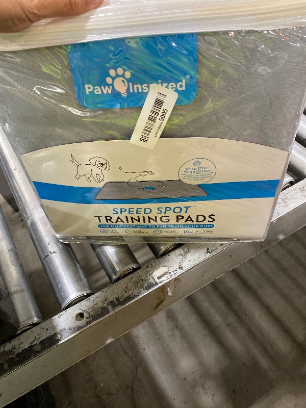 Photo 1 of 2ct Paw Inspired Speed Spot Go Here Potty Training Puppy Pads with Pop Up Urine Attractant Target | Washable, Reusable Dog Pee Pads with Pheromone Scent Patch for Housebreaking (36x36 Inch Size)