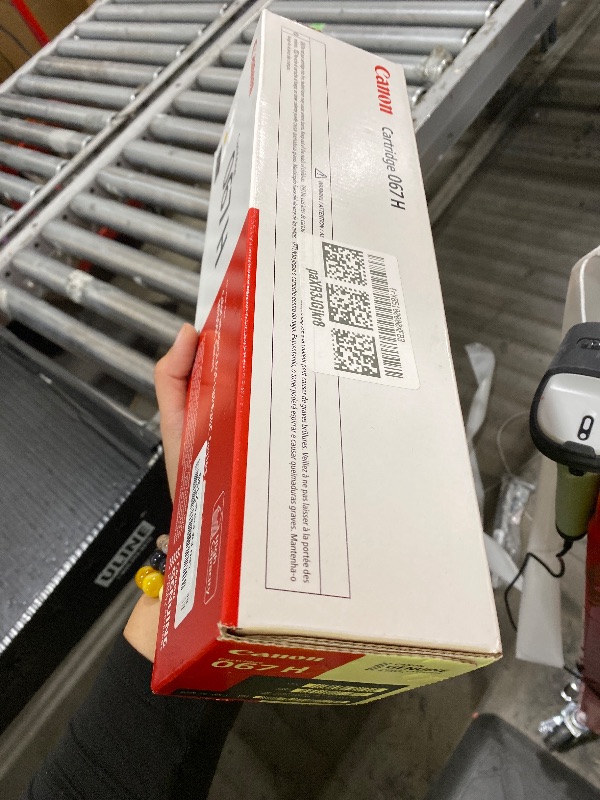 Photo 1 of Canon Genuine 067 Yellow Toner Cartridge High Capacity Compatible with LBP633Cdw, LBP632Cdw, MF652Cdw, MF653Cdw, MF654Cdw, MF656Cdw
