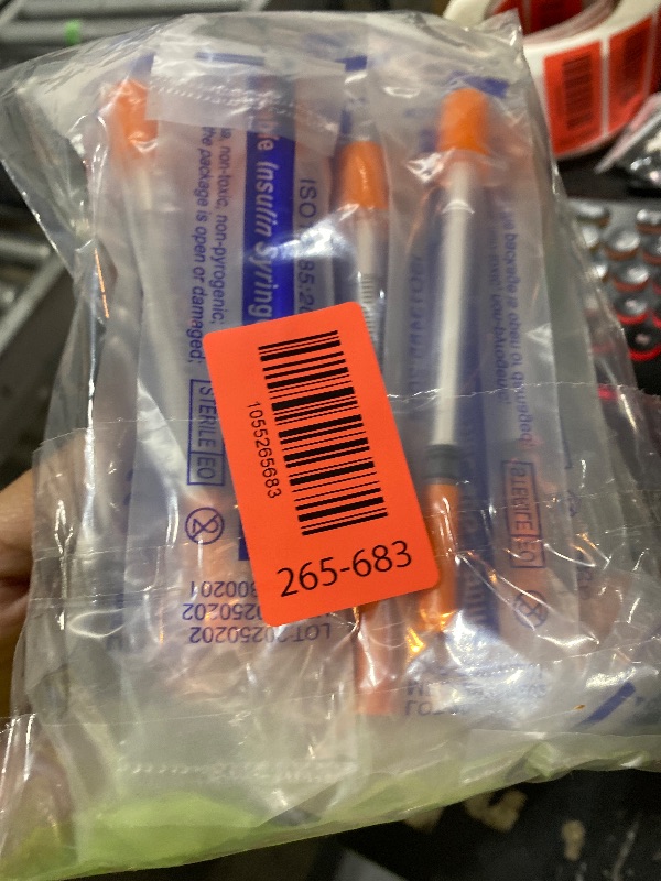 Photo 1 of ZOGSNTON 1cc 1ml 30Gauge 1/2inch(13mm) Disposable Dispensing Lab Supplies Individually Sealed Packaging, 20 Pack
