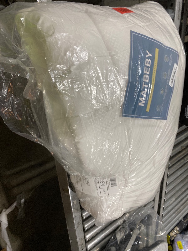 Photo 1 of LIFVEAN Upgraded Bed Bridge Attached Fitted Sheet Twin to King, Bed Converter Kit with Sheet Strap Set, Mattress Gap Filler, Removable