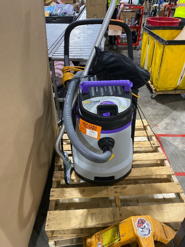 Photo 1 of ProTeam Wet Dry Vacuums, ProGuard 15, 15-Gallon Commercial Wet Dry Vacuum Cleaner with Tool Kit